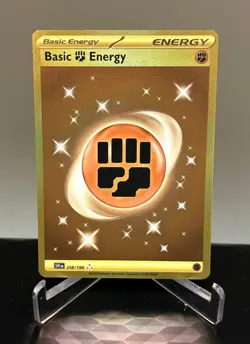 Pokemon Basic Fighting Energy SV01 Scarlet & Violet Base Set Holo 258/198 - Image 1