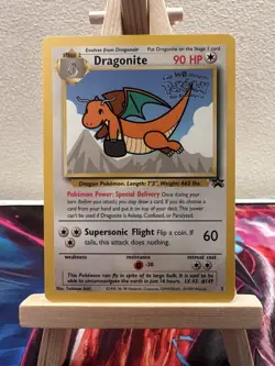 Pokemon TCG Dragonite WB Movie Promo #5 Wizards Black Star Promo NM - Image 1