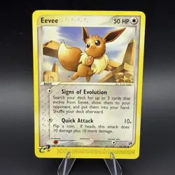 Eevee 63/100 Sandstorm Regular Vintage Pokemon TCG E Reader - Image 1