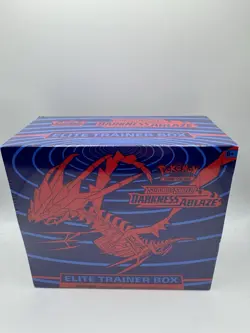 Pokemon Darkness Ablaze Elite Trainer Box Factory - Hole In Wrapper - Image 2