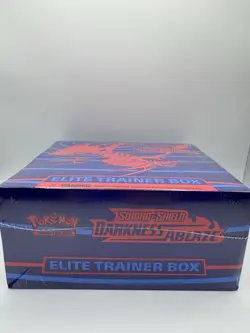 Pokemon Darkness Ablaze Elite Trainer Box Factory - Hole In Wrapper - Image 3