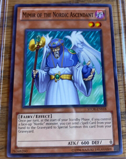 Mimir Of The Nordic Ascendant STOR-EN018 Yu-Gi-Oh! Card Unlimited Near Mint - Image 1