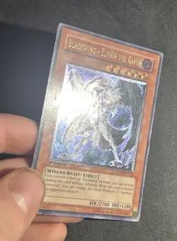 Yu-Gi-Oh Blackwing Elphin the Raven RGBT-EN013 Ultimate Rare (UTR) 1st Edition - Image 3