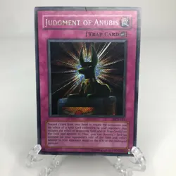 Yugioh Judgment of Anubis DCR-105 Secret Rare MP - Image 1