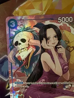 Boa Hancock OP13-051 One Piece Carrying on his Will English NM Condition - Image 2