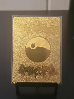 Pokemon Gold Foil Fan Art Card PIKACHU VMAX Gigantamax 310HP 044/185 - Image 2