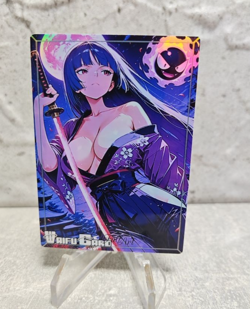Sabrina Trading Card Waifu Goddess Story Anime Girl holo Karte Manga Full Art - Image 1