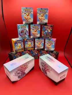 Pokemon TCG Bulk card lot no energies Prismatic Phantasmal flames Surging Sparks - Image 1