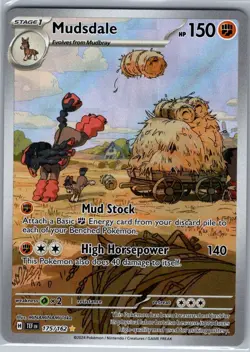 Mudsdale 175/162 SV05: Temporal Forces - Pokemon Card - NM - Image 1