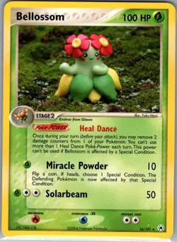 Bellossom 16/101 Non Holo Hidden Legends - Pokemon Card - NM - Image 1