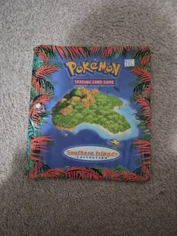 Pokemon Trading Card Game Southern Islands Collection Binder Damaged MS000926 - Image 1