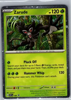 Zarude - (Cosmos Holo) SVP 199 Scarlet & Violet Promo - Pokemon Card - NM - Image 1