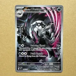 Galarian Obstagoon Illustration rare 245/217 Ascended Heroes Pokemon Card - Image 1