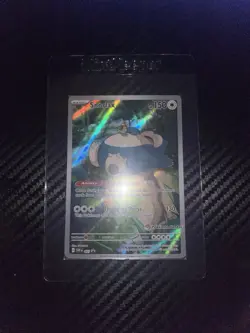 Pokemon TCG Snorlax Promo Card S&V 151 SVP051 Pokemon Center Stamped Sealed - Image 1