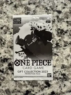 Gift Collection 2023 Promotion Pack One Piece Promo Card Sealed English - Image 1