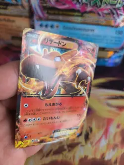 Pokemon Karte Card Holo Charizard Ex Wild Blaue XY Glurak japanese NM- - Image 3