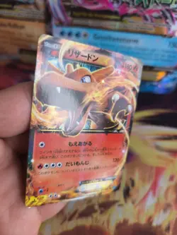 Pokemon Karte Card Holo Charizard Ex Wild Blaue XY Glurak japanese NM- - Image 4