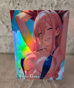 Power Trading Card Waifu Goddess Story Anime Girl holo Karte Manga Full Art - Image 1