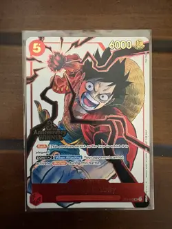 Monkey.D.Luffy - ST01-012 (3rd Anniversary Winner) -NM One Piece Promotion Card - Image 3