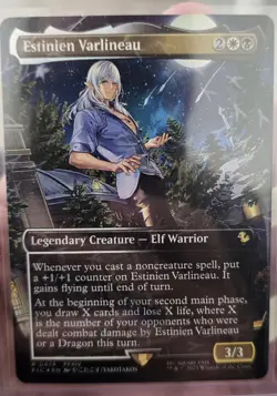Estinien Varlineau (Borderless) (Chocobo Track Foil) -Foil Near Mint MTG - Image 1