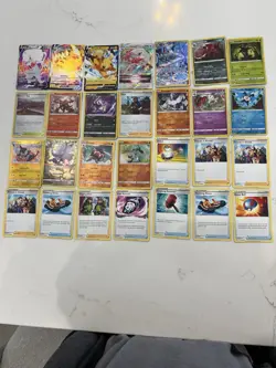 Pokemon Card Lot Of 105+ 2022 &2023 Oversize Card Foil Card Coin - Image 1