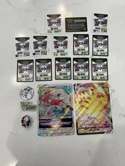 Pokemon Card Lot Of 105+ 2022 &2023 Oversize Card Foil Card Coin - Image 5
