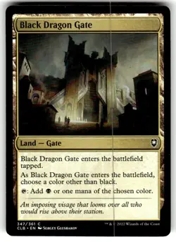 Black Dragon Gate Commander Legends: Battle for Baldur's Gate Regular MTG NM - Image 1