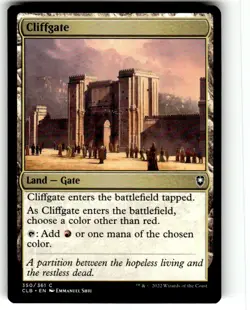 Cliffgate Commander Legends: Battle for Baldur's Gate Regular MTG - Image 1