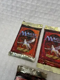 MTG Magic the Gathering Booster Pack Lot - Factory Sealed - 1994 - Lot Of 5 742818067003 - Image 4