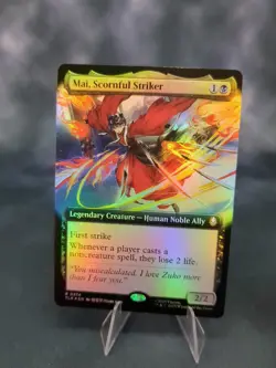 Mai, Scornful Striker (Extended Art) Avatar: The Last Airbender Foil - Image 1