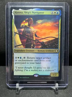 Hanna, Ship's Navigator - Foil - Magic MTG 2023 Commander Masters - LP - Image 1
