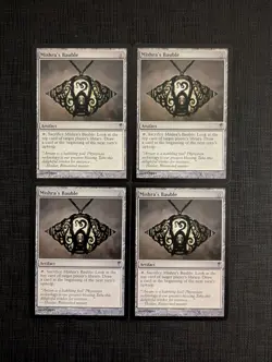 MTG MAGIC THE GATHERING MISHRA'S BAUBLE NON SIGNED ORIGINAL COLDSNAP 4x - Image 1