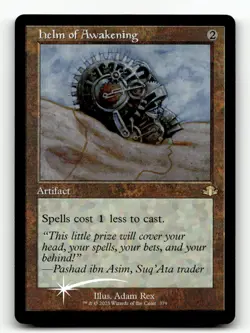 Helm of Awakening (Retro Frame) 379 Foil R Dominaria Remastered - Image 1