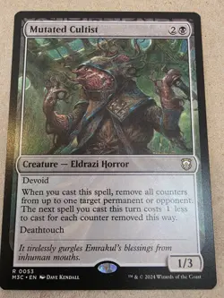 Mutated Cultist - Commander: Modern Horizons 3 Regular - Mtg - Image 1