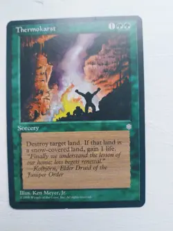 MTG [Magic the Gathering] Thermokarst Ice Age 1995 [Commander] [Premodern] NM/ - Image 1