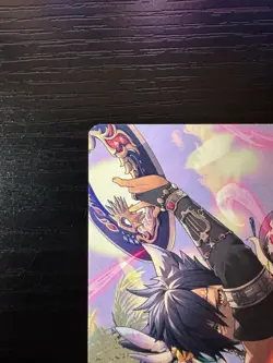 GOLD SIGNATURE - Dancer's Chakrams 24/53 - MTG Final Fantasy Art Series - NM - Image 2