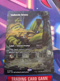 Undercity Sewers (Borderless) Teenage Mutant Ninja Turtles Eternal-Legal MTG NM - Image 1