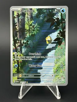 Pokemon TCG Scarlet Violet-151 Holo Illustration Rare Card Psyduck 175/165 - Image 1