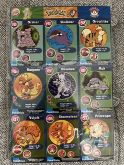 1999 BURGER KING - POKEMON CARDS UNCUT SHEETS COMPLETE FULL 20 PAGE SET - Image 2