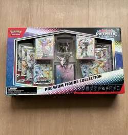 Pokemon TCG: Prismatic Evolutions Premium Figure Collection Factory Sealed Box - Image 1