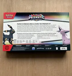 Pokemon TCG: Prismatic Evolutions Premium Figure Collection Factory Sealed Box - Image 2