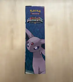 Pokemon TCG: Prismatic Evolutions Premium Figure Collection Factory Sealed Box - Image 3
