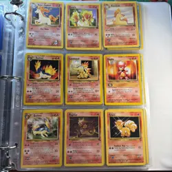 Pokemon Binder Collection Of Vintage WOTC Era Cards Non-Holos Mixed Set-99 card - Image 3