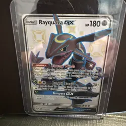 Pokemon TCG Shiny Rayquaza GX Promo Card 177a/168 Hidden Fates - Image 1