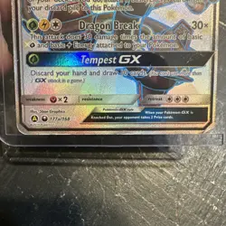 Pokemon TCG Shiny Rayquaza GX Promo Card 177a/168 Hidden Fates - Image 2