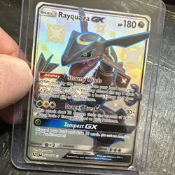 Pokemon TCG Shiny Rayquaza GX Promo Card 177a/168 Hidden Fates - Image 4