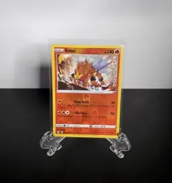 Pokemon TCG Entei Sword & Shield - Battle Styles 020/163 Reverse Holo Rare NM/M - Image 1