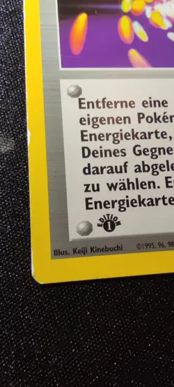 (EX+) Super Energie-Absauger 79/102 ✨ 1. Edition Basis Set Pokemon 🇩🇪 Deutsch - Image 3