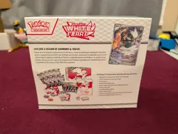 Pokemon White Flare Elite Trainer Box ETB [Sealed, Box Damage] & 6 Booster Packs - Image 3