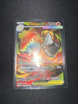 Pokemon TCG Mega Evolution Mega Camerupt EX 156/132 Ultra Rare - Image 1